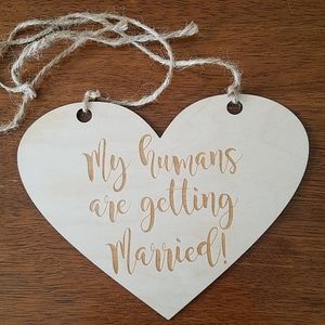 My humans are getting married!